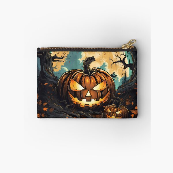 Aperçu de l'œuvre "La Hantise Nocturne d'Halloween" créée et vendue par Art-Vortex-fr.