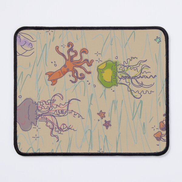 Item preview, Sea creatures horizontal  designed and sold by Overthewillow.