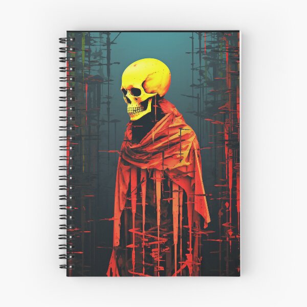 Item preview, Sci-fi Skull classic Horror Cyberpunk 09 designed and sold by osy003.