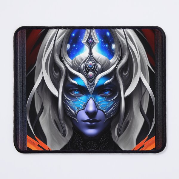 Item preview, Chrycilla Of The Ogdulian Tribe Captivating AI Concept Art Portrait by Xzendor7 designed and sold by Xzendor7 Digital Art Creations.