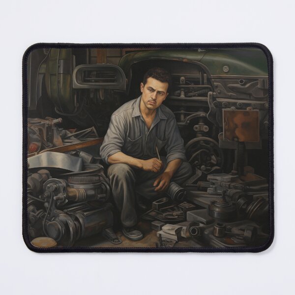 Item preview, Mechanic and His Parts Collection designed and sold by YoPedro.