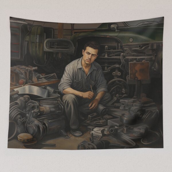 Item preview, Mechanic and His Parts Collection designed and sold by YoPedro.