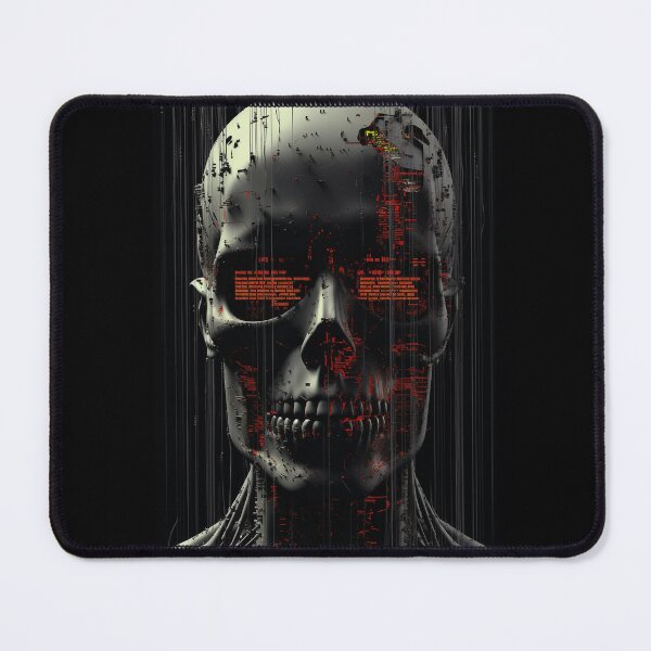 Item preview, Sci-fi Skull classic Horror Cyberpunk 10 designed and sold by osy003.