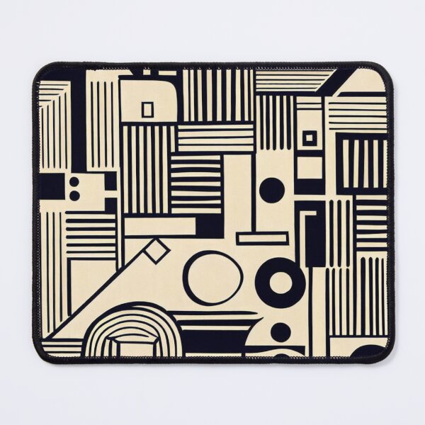 Item preview, Bauhaus zentangle designed and sold by Donkey's Salad.