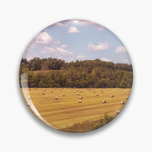 Item preview, Tree Framed Hayfield Harvest designed and sold by Jim Love.