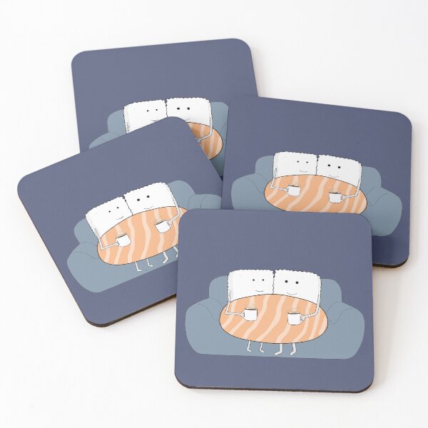 Item preview, Toasty sushi lovers designed and sold by shackledlettuce.