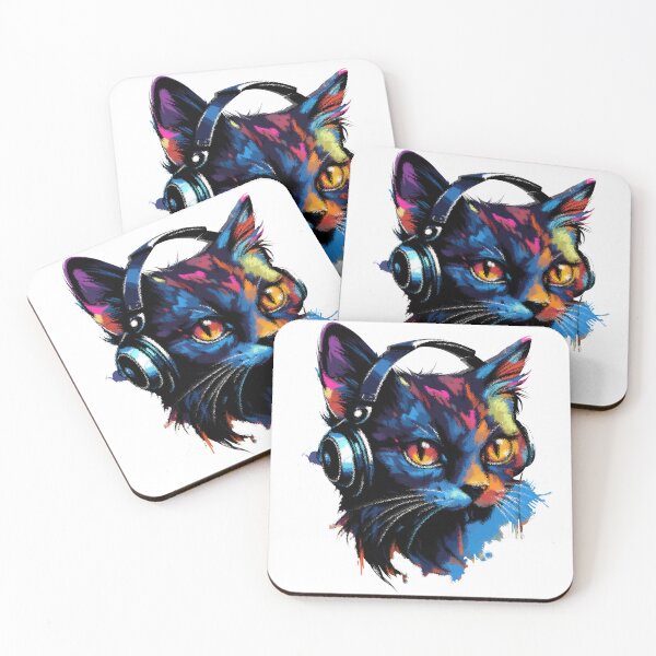 Item preview, Cat Colorful designed and sold by GirlGlowGraphic.