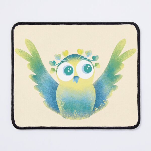 Item preview, A cute and colorful owl designed and sold by QuantikV.