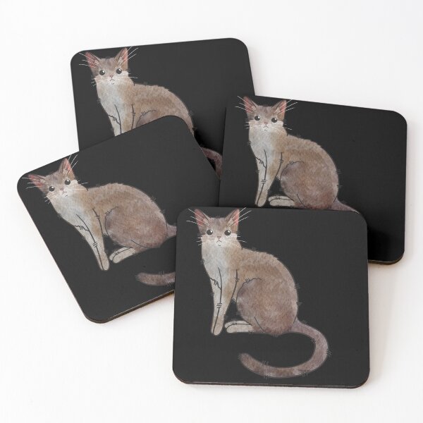 Item preview, Singapura Cat- Watercolor - Cat lovers gifts designed and sold by FelineEmporium.
