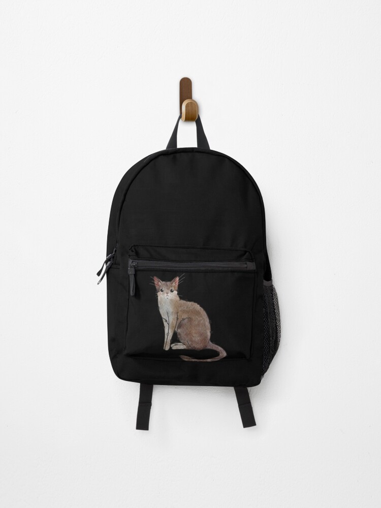 Backpack, Singapura Cat- Watercolor - Cat lovers gifts designed and sold by FelineEmporium