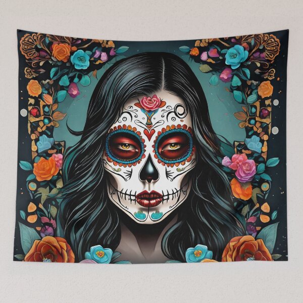 Item preview, Catrina Dia de Muertos  designed and sold by patternshoprad.