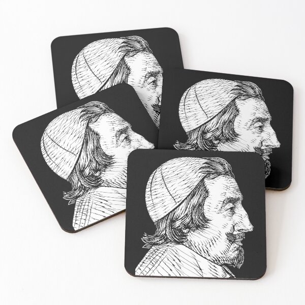 Item preview, CARDINAL RICHELIEU ink portrait designed and sold by lautir.