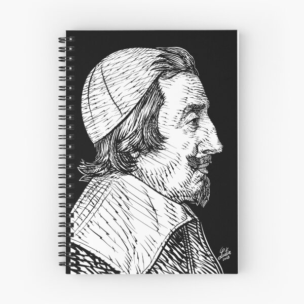 Item preview, CARDINAL RICHELIEU ink portrait designed and sold by lautir.