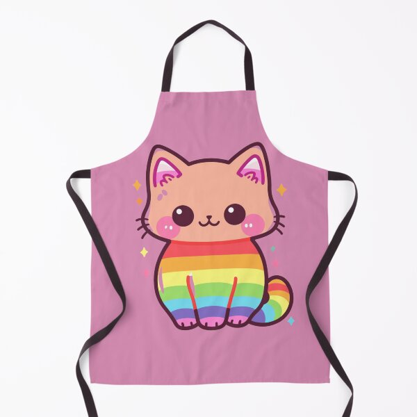 Item preview, Rainbow Cat #1 designed and sold by FoleleDesigns.