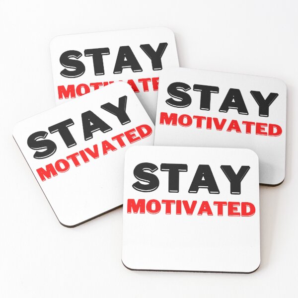 Item preview, Stay Motivated, Motivational Quote designed and sold by DESIGNERSSHOPP.