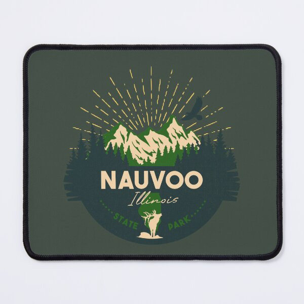 Item preview, Nauvoo State Park Illinois - IL Badge Souvenir Sunset designed and sold by mountainfad.