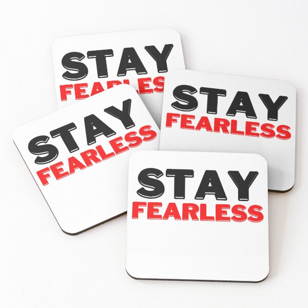 Item preview, Stay Fearless, Motivational Quote designed and sold by DESIGNERSSHOPP.