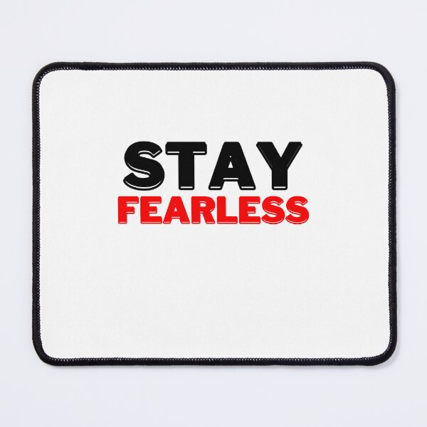 Item preview, Stay Fearless, Motivational Quote designed and sold by DESIGNERSSHOPP.