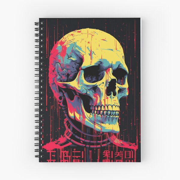 Item preview, Sci-fi Skull classic Horror Cyberpunk 11 designed and sold by osy003.