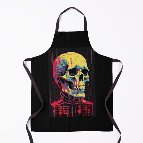 Item preview, Sci-fi Skull classic Horror Cyberpunk 11 designed and sold by osy003.