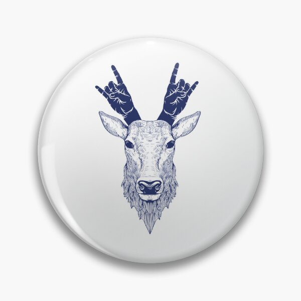 Item preview, Hipster Deer Head designed and sold by HenriPelletier.