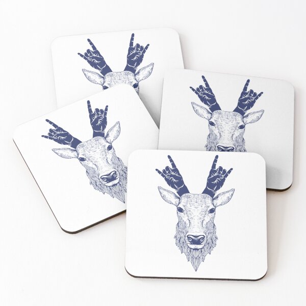 Item preview, Hipster Deer Head designed and sold by HenriPelletier.