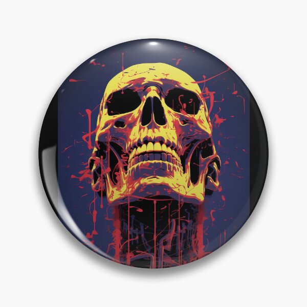 Item preview, Sci-fi Skull classic Horror Cyberpunk 12 designed and sold by osy003.