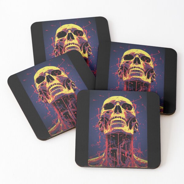 Item preview, Sci-fi Skull classic Horror Cyberpunk 12 designed and sold by osy003.