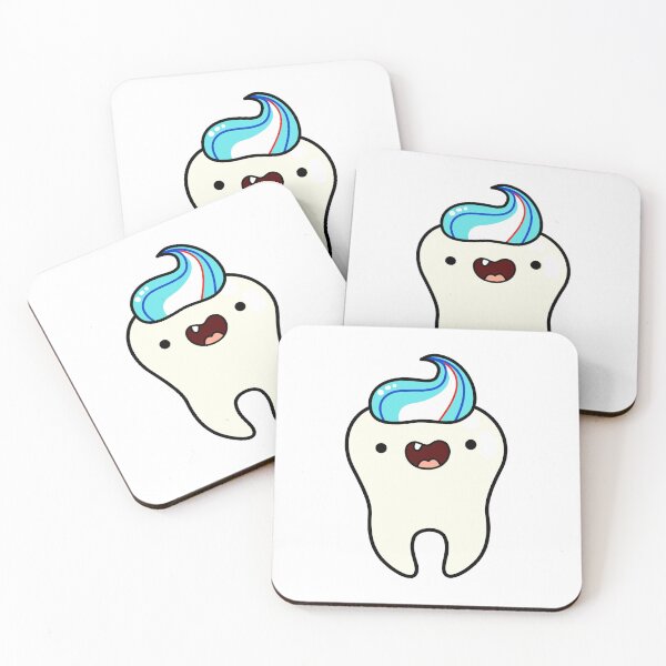 Item preview, Kawaii Tooth With Toothpaste designed and sold by kawaiilife.
