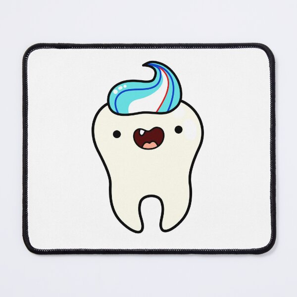 Item preview, Kawaii Tooth With Toothpaste designed and sold by kawaiilife.