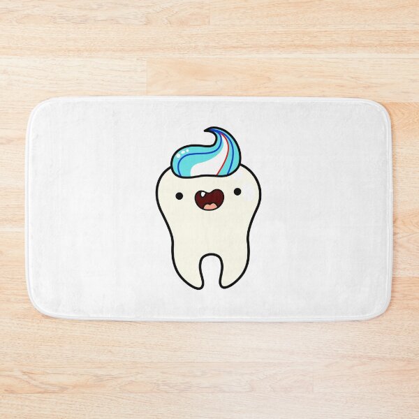 Item preview, Kawaii Tooth With Toothpaste designed and sold by kawaiilife.