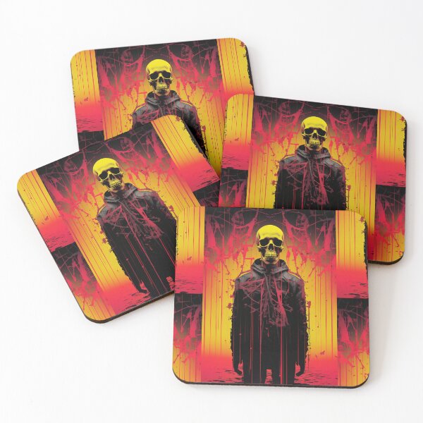 Item preview, Sci-fi Skull classic Horror Cyberpunk 13 designed and sold by osy003.