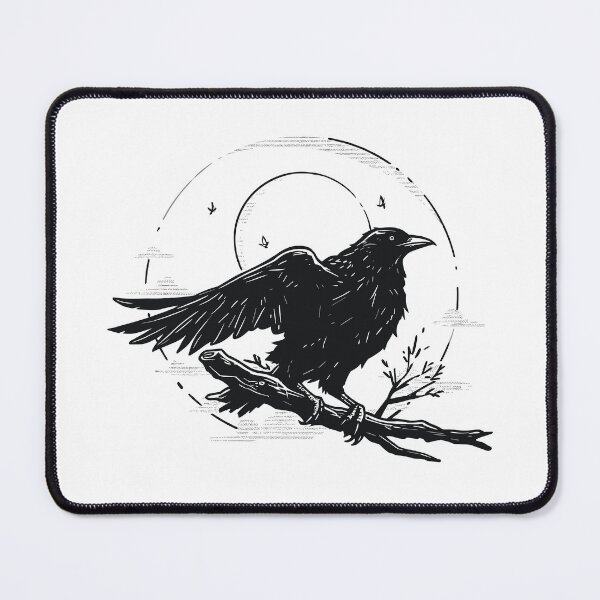 Item preview, Goth crow, raven moon designed and sold by DioSo.