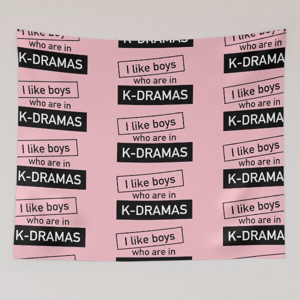 Item preview, I LIKE BOYS WHO ARE IN TO K-DRAMAS designed and sold by GeeklyShirts.