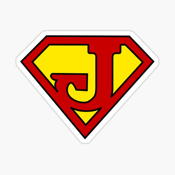 Item preview, Super Hero Logo Letter J designed and sold by NexLevel Designz.