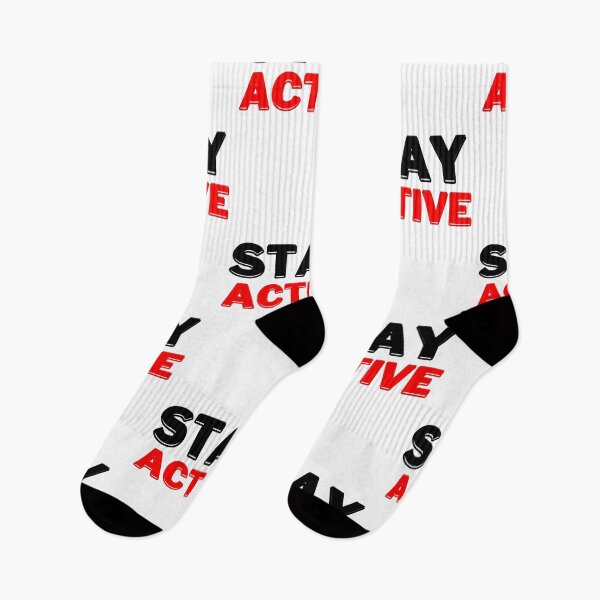 Item preview, Stay Active, Motivational Quote designed and sold by DESIGNERSSHOPP.