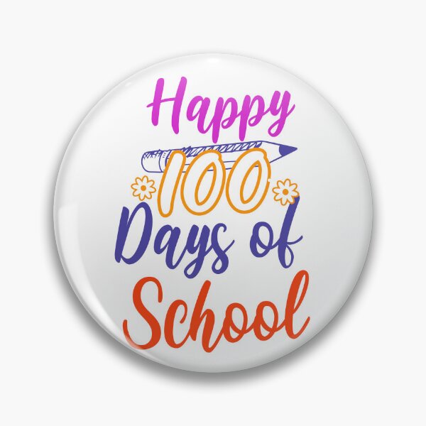 Item preview,  100 Days Smarter: Celebrating a Century of Learning colored designed and sold by WildWoodWaver.