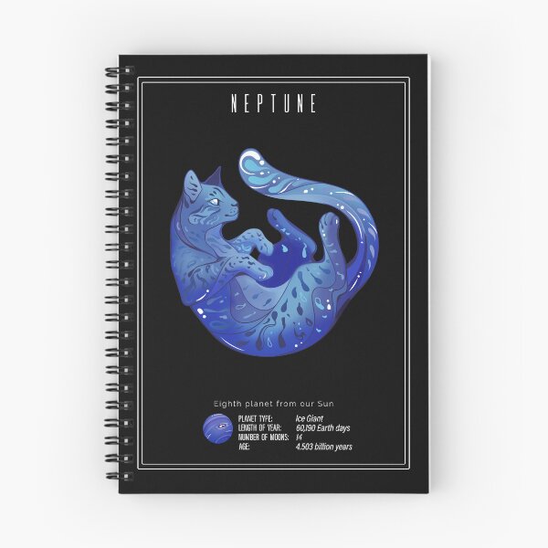 Item preview, Neptune Cat Planet designed and sold by ChocolateRaisin.