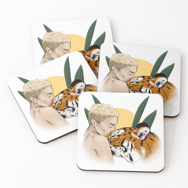 Item preview, Tiger's kiss (White) designed and sold by Chia Wild Art.