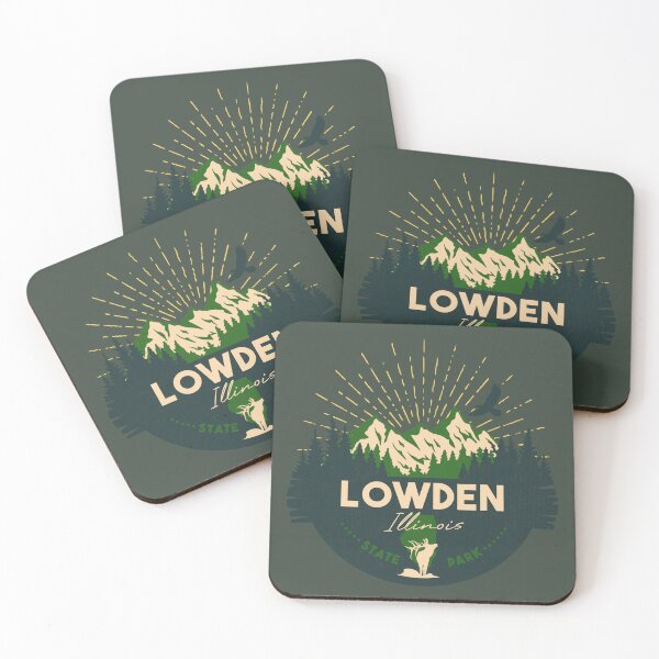 Item preview, Lowden State Park Illinois - IL Badge Souvenir Sunset designed and sold by mountainfad.