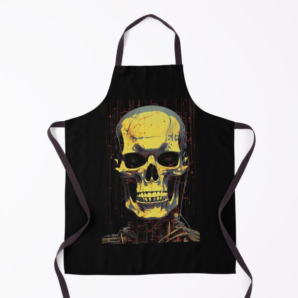 Item preview, Sci-fi Skull classic Horror Cyberpunk 14 designed and sold by osy003.