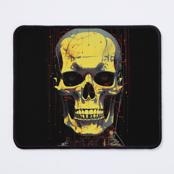 Item preview, Sci-fi Skull classic Horror Cyberpunk 14 designed and sold by osy003.