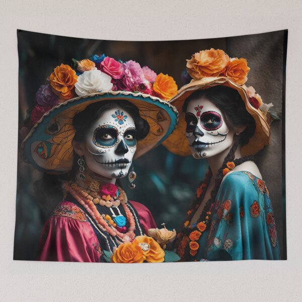 Item preview, Realistic Catrinas  designed and sold by patternshoprad.