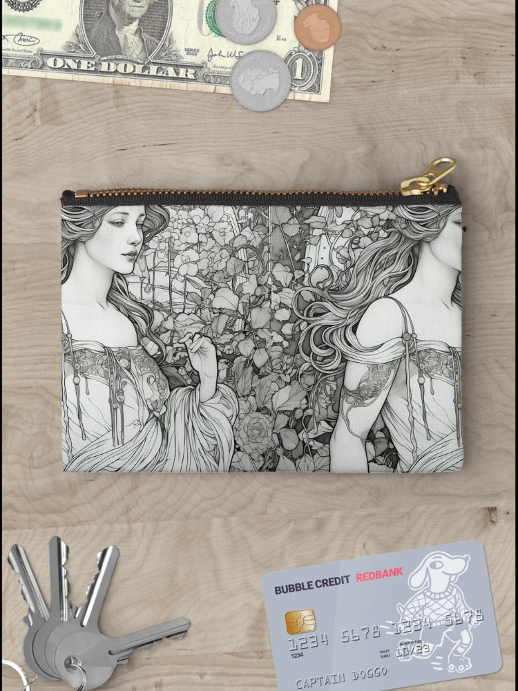 Thumbnail 3 of 4, Zipper Pouch, Software developer designed and sold by ComicsFactory.
