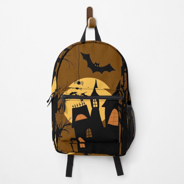 Item preview, Halloween forest with vampire and witch designed and sold by printpantherart.