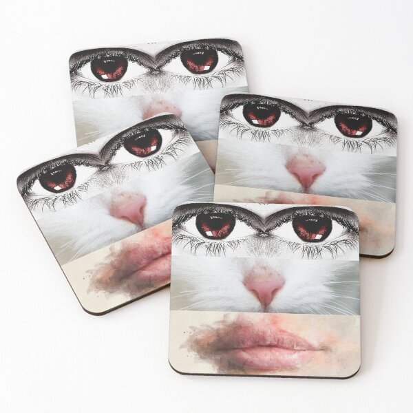 Item preview, Cat nose collage designed and sold by GasconyPassion.