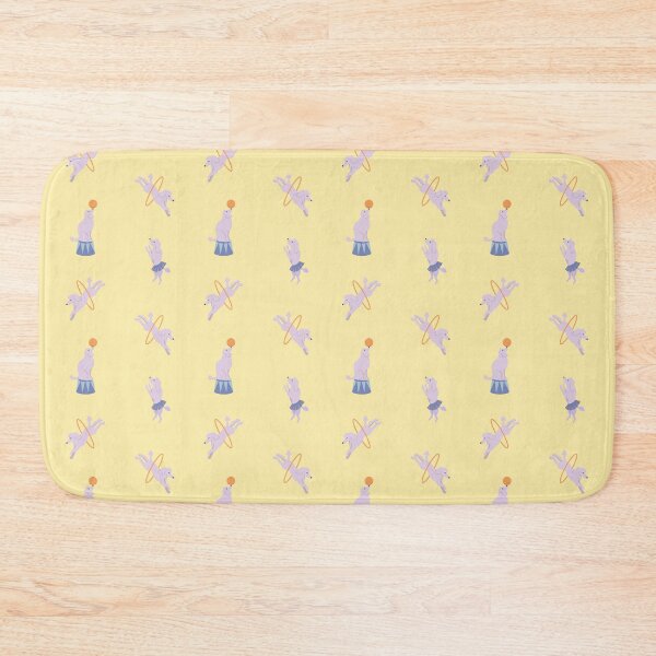 Item preview, Circus Poodles - Yellow designed and sold by hawkandkey.
