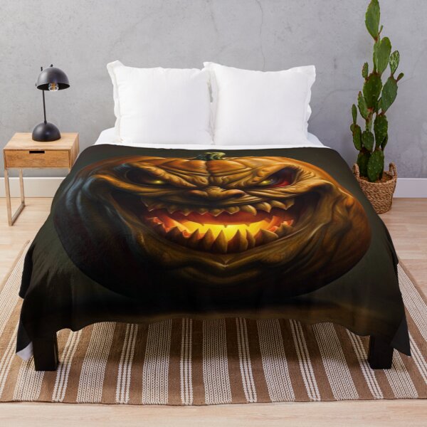 Item preview, Evil Halloween pumpkin designed and sold by JackFreestone.