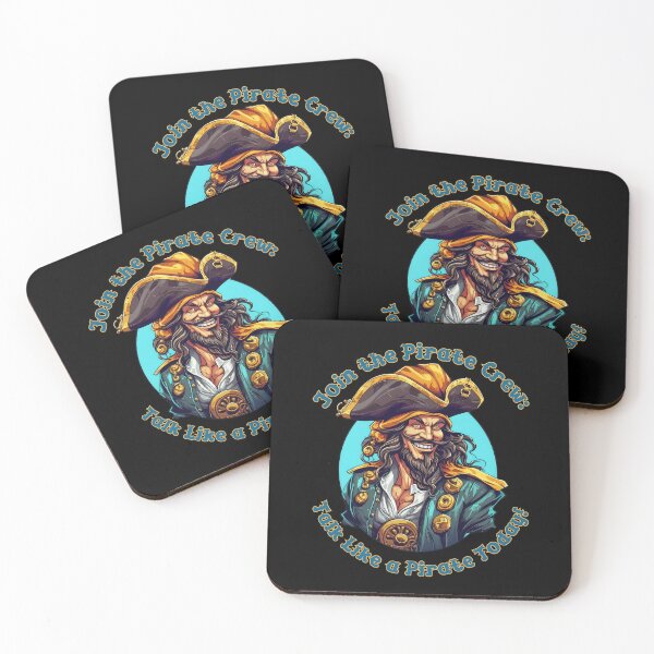 Item preview,  Join the Pirate Crew: Talk Like a Pirate Today! designed and sold by Stop-Hit-Shop.