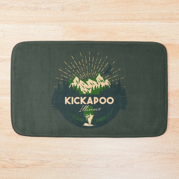 Item preview, Kickapoo State Park Illinois - IL Badge Souvenir Sunset designed and sold by mountainfad.